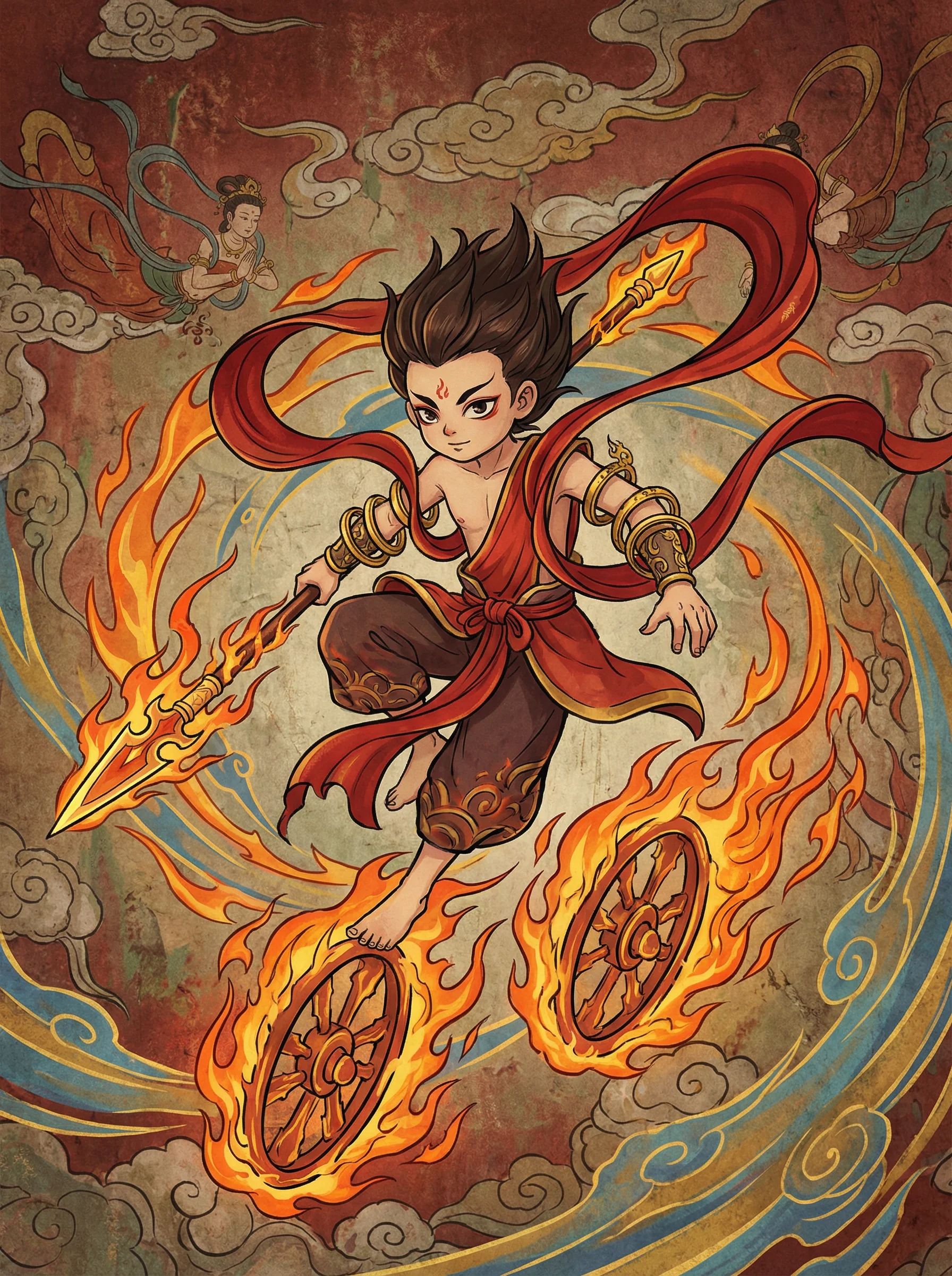 哪吒 - 2021乱码精品多人收藏APP 封神榜阐教动漫角色